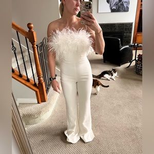 NEW Nadine Merabi Colette Jumpsuit Size Small